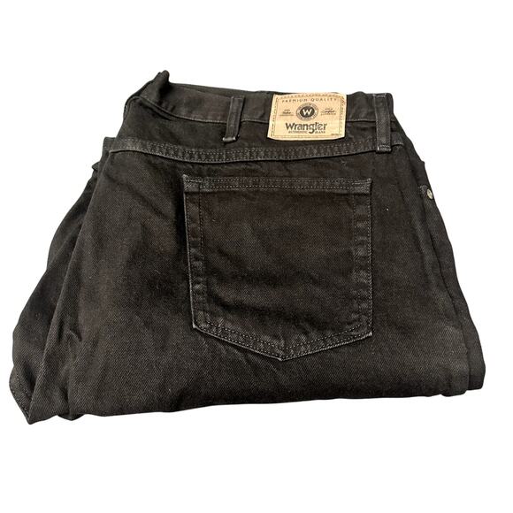 Wrangler Other - Vintage Wrangler Jeans Mens 42x30 ACTUAL Black Relaxed Fit Denim